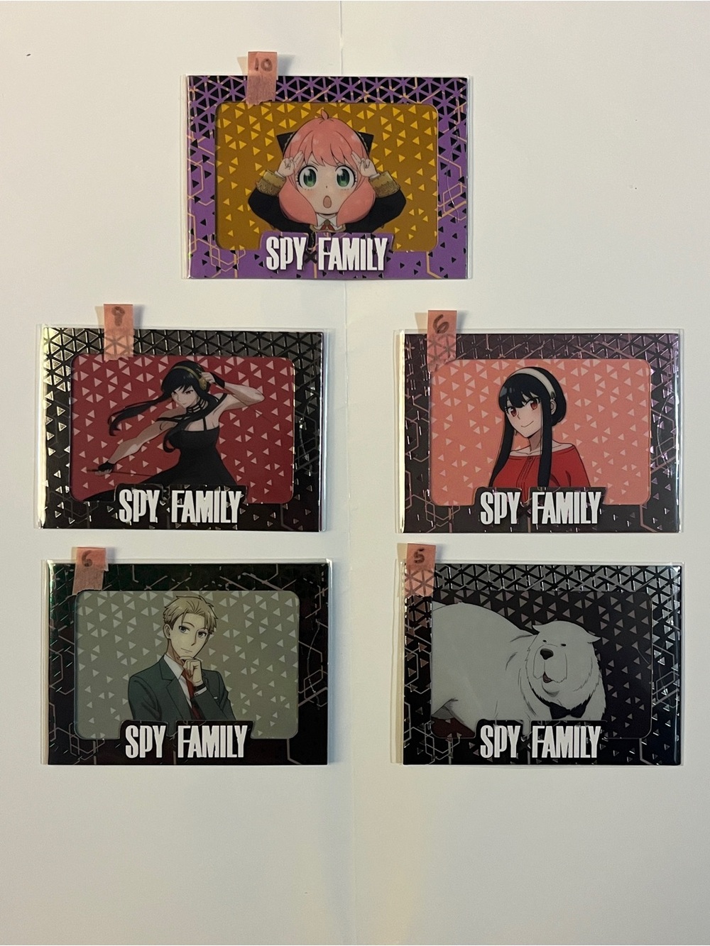 Spy x Family Character Cards cybercel